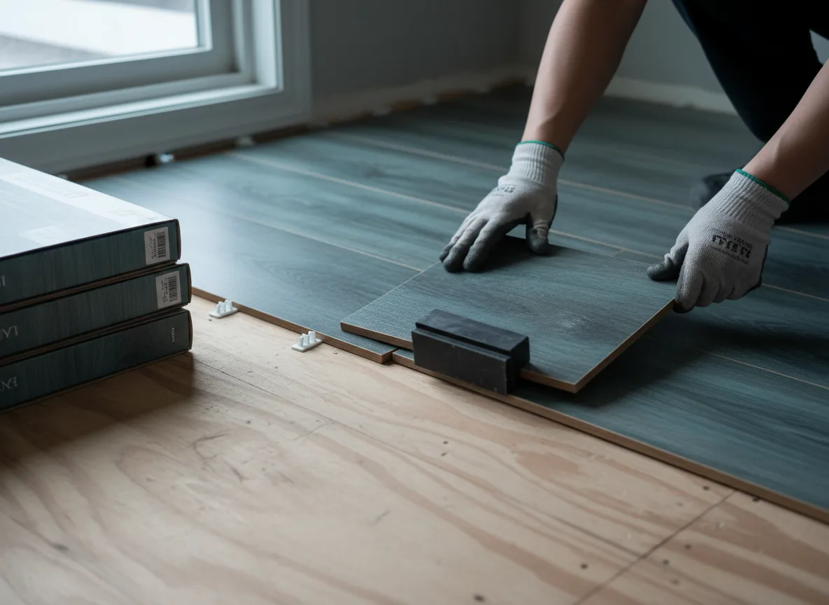 Luxury Vinyl Plank Installation company in Sextonville, WI